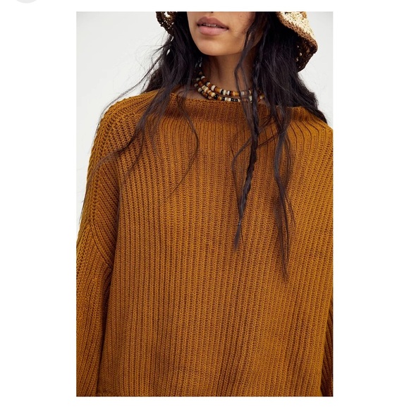 Free People Emmy Mock Neck Sweater XS - Picture 3 of 6